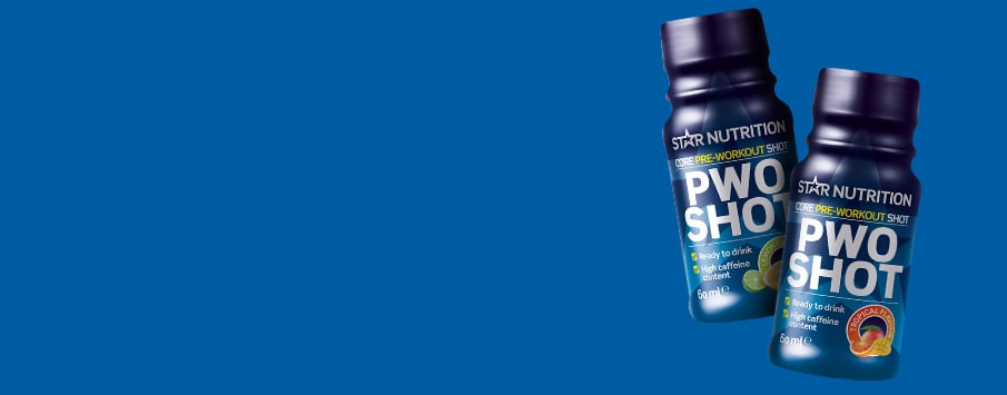 Star Nutrition PWO Shot -10% Erbjudandet gäller till och med den 30 juni.